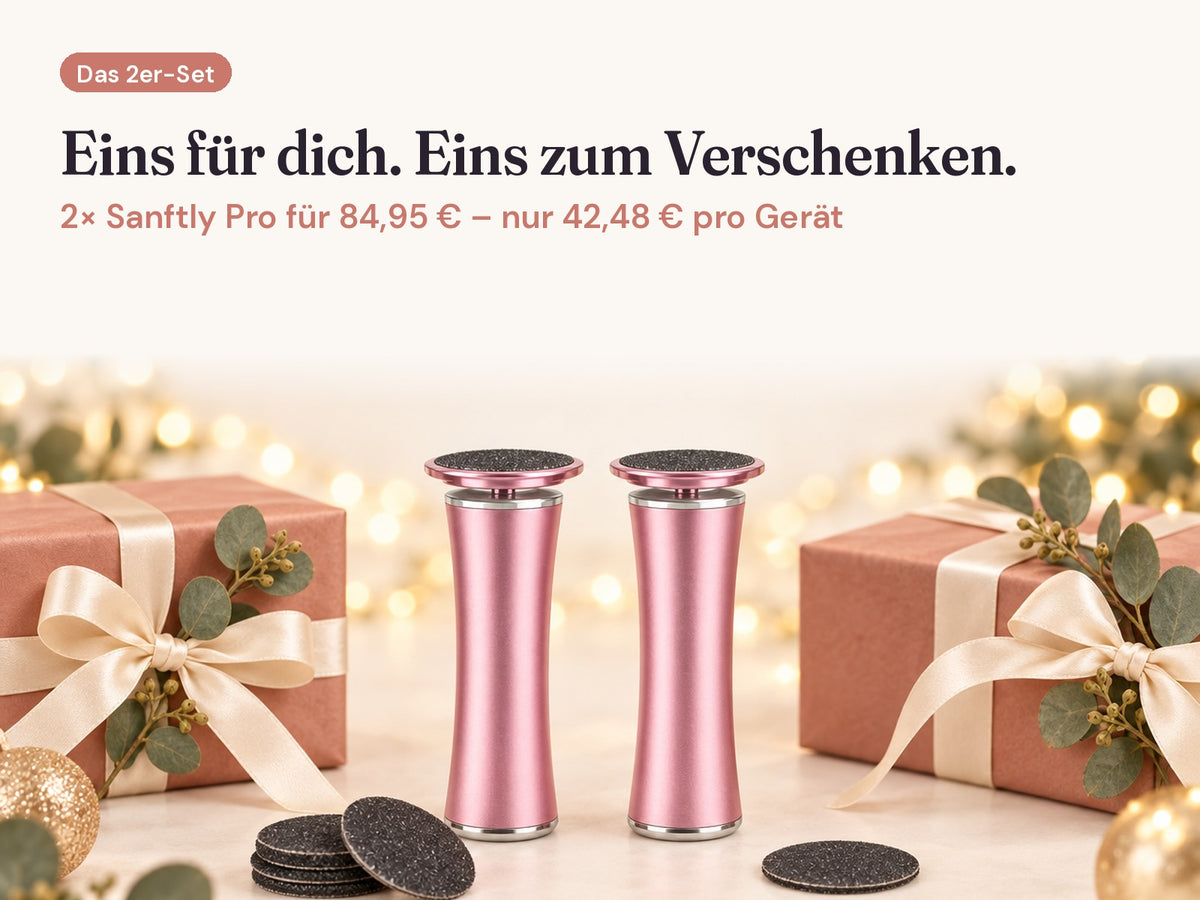 Sanftly Pro – Elektrischer Hornhautentferner